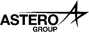 astero group logo black